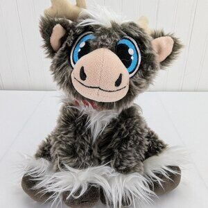 Reindeer in Here Deer Plush 8" Stuffed Animal Big Blue Eyes Two Tons Media